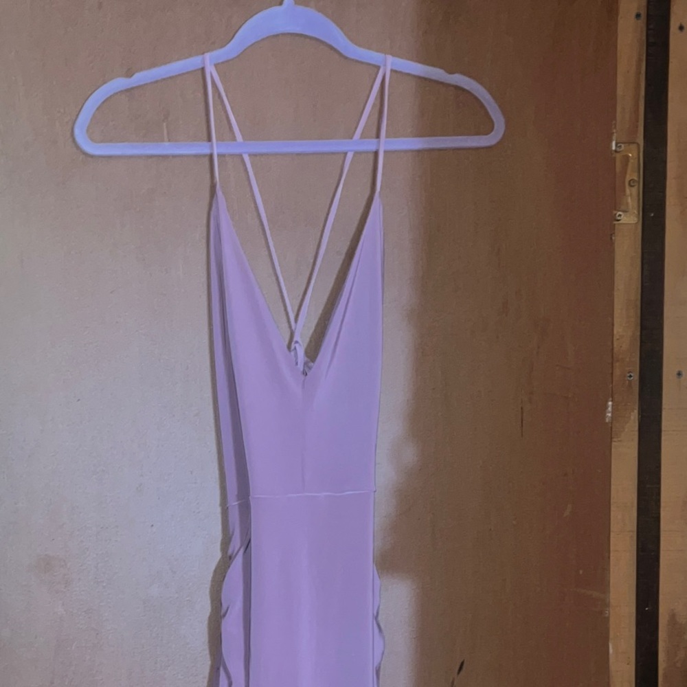 Windsor Lavender Backless Dress